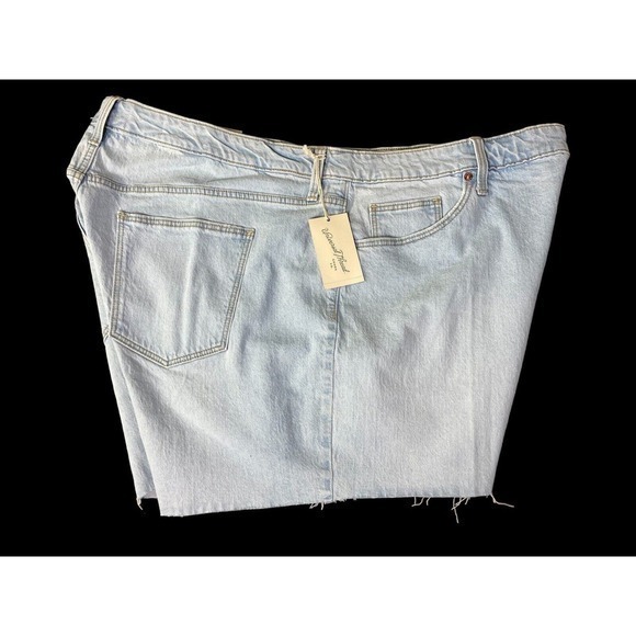 Universal Thread VTG Stretch Midi Denim‎ Shorts Plus Sz 24W Fitted Hip & Leg NWT - Picture 6 of 11